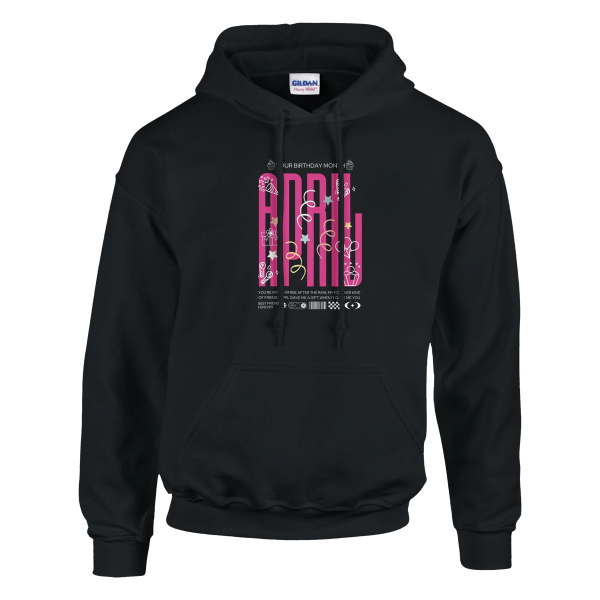 Gildan Hoodie for Soul Sisters by Month - April - Hoodies