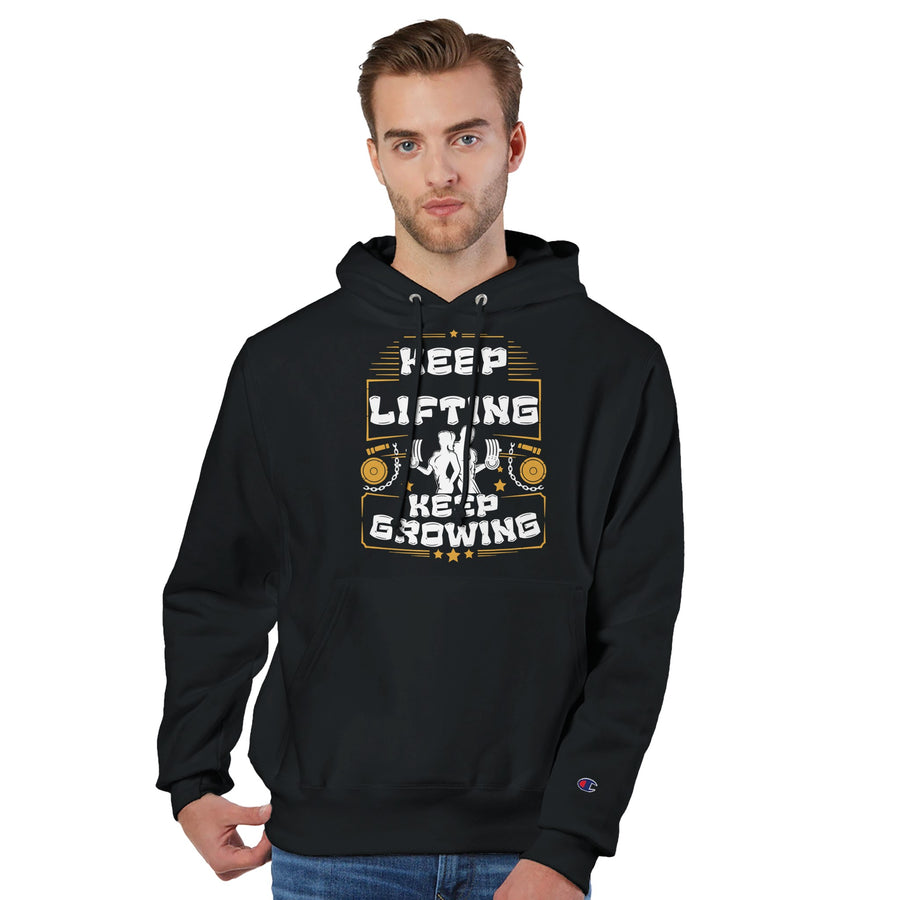 Gift His Grind – Champion Growth Hoodie - Black - Hoodies