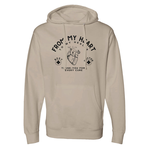 From Patient to Protector - Show Your Appreciation - cement - Hoodies