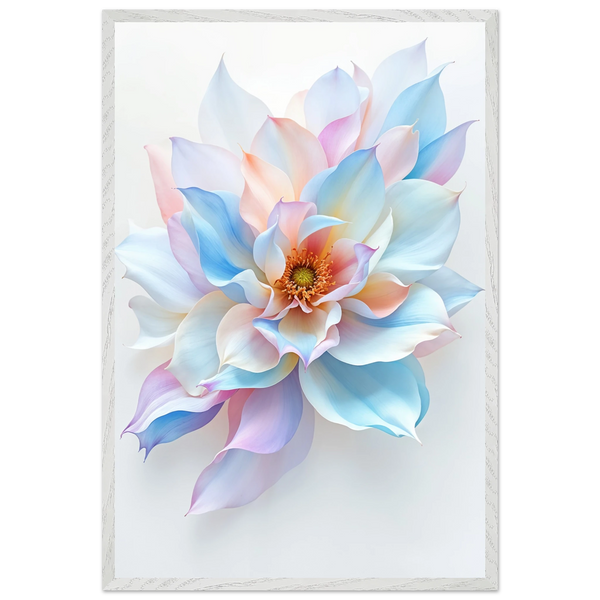Radiant Blossom – Metal Framed Art Print - - Wooden Framed Posters