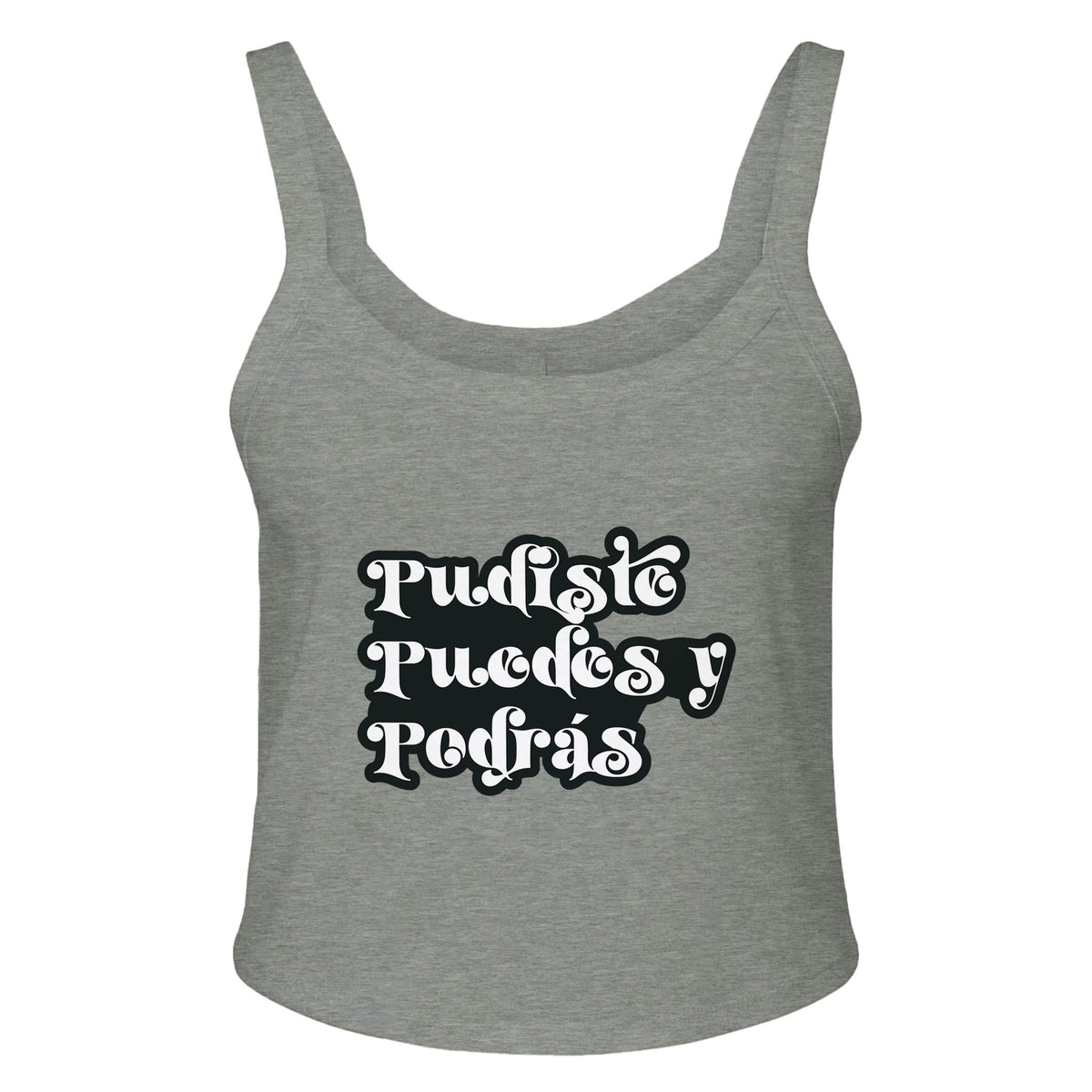 Endurance in Triumph - Pudiste Puedes Podras Apparel - Athletic Heather - Tank Tops