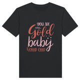 Embrace Your Shine - Heavyweight Gold Tee - Charcoal - T-shirts