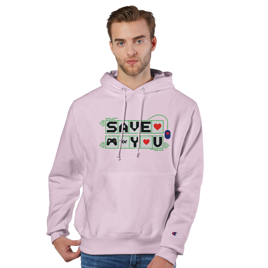 Champion Gamer Hoodie for Him or Her - body blush - Hoodies