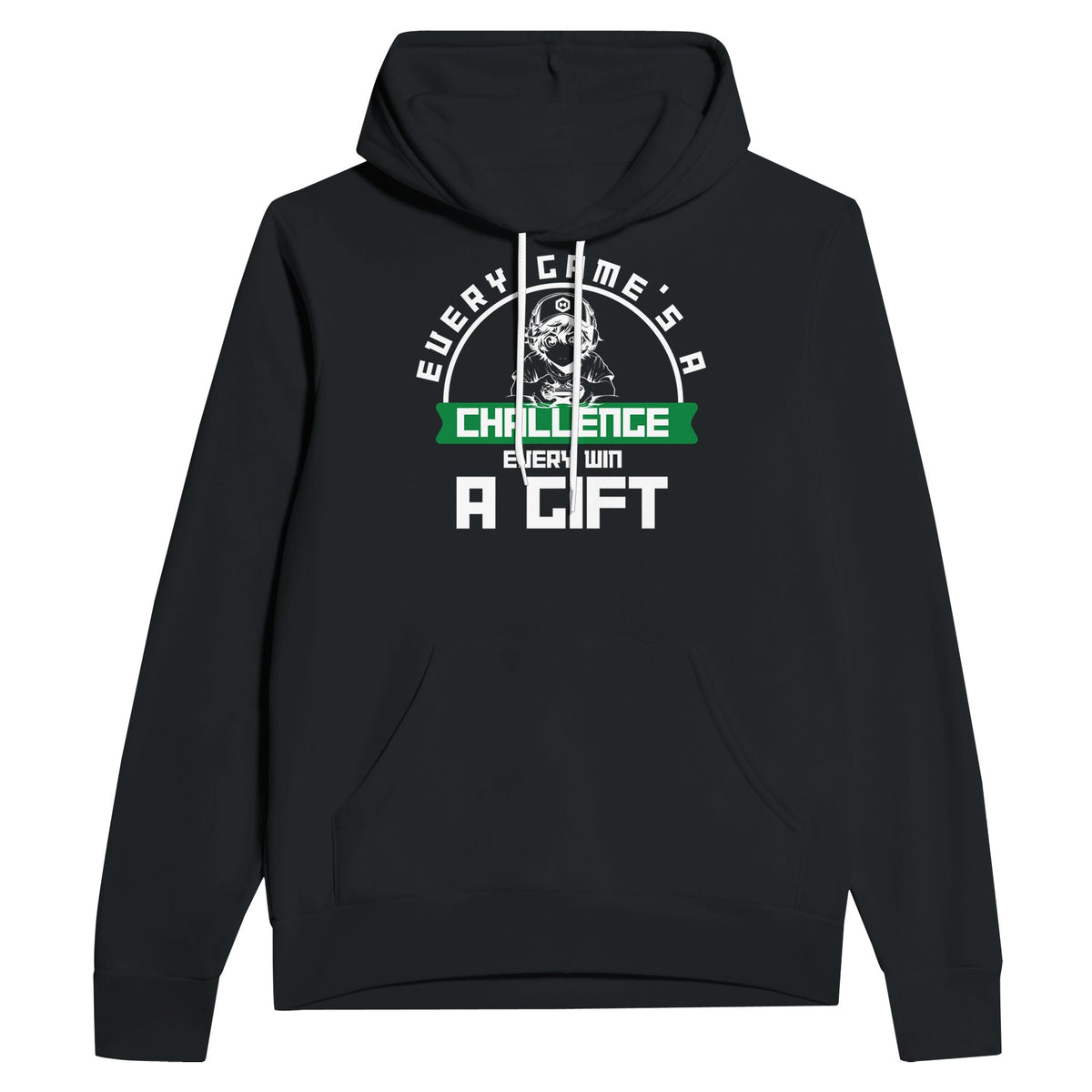 Challenge Accepted - Game Lover's Dream Hoodie - Black - Hoodies