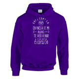 Mama's Chancla - Heartwarming Tribute Hoodie - Purple - Hoodies