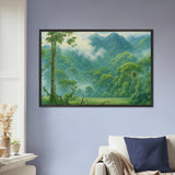 Wooden Framed Poster – A Gift of Green Memory - Black frame - Wooden Framed Posters