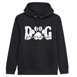 Furry Family Love - Celebrate Dog Grandma Status - Black - Hoodies