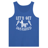 Beach Party Vibes - 'Let’s Get Smashed' Summer Wear - True Royal - Tank Tops