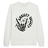 Anxiety Society - Confronting Inner Demons - White - Sweatshirts