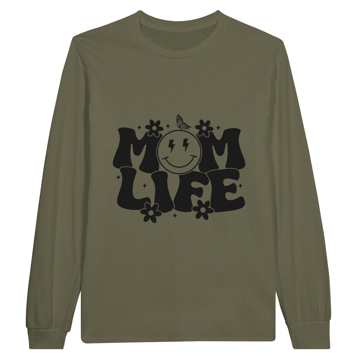 Effortless Comfort - Everyday Favorite - Military Green - Sweatshirts