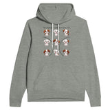 Canine Cuddles Collection - Stay Stylish, Stay Snuggled - Athletic Heather - Hoodies