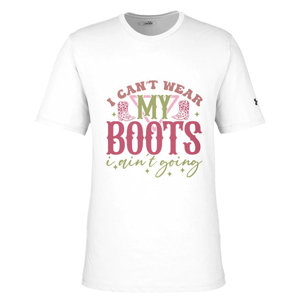 Footprints of Memories - Walk in Style with this Quote Tee - White black - Crewneck T-shirts