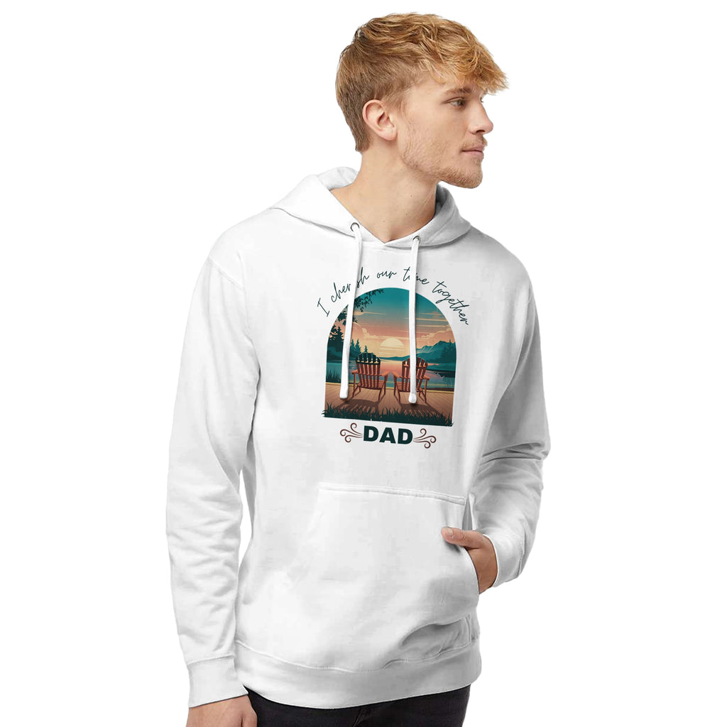 Together at Twilight - Honoring Dad’s Love - White - Sweatshirts