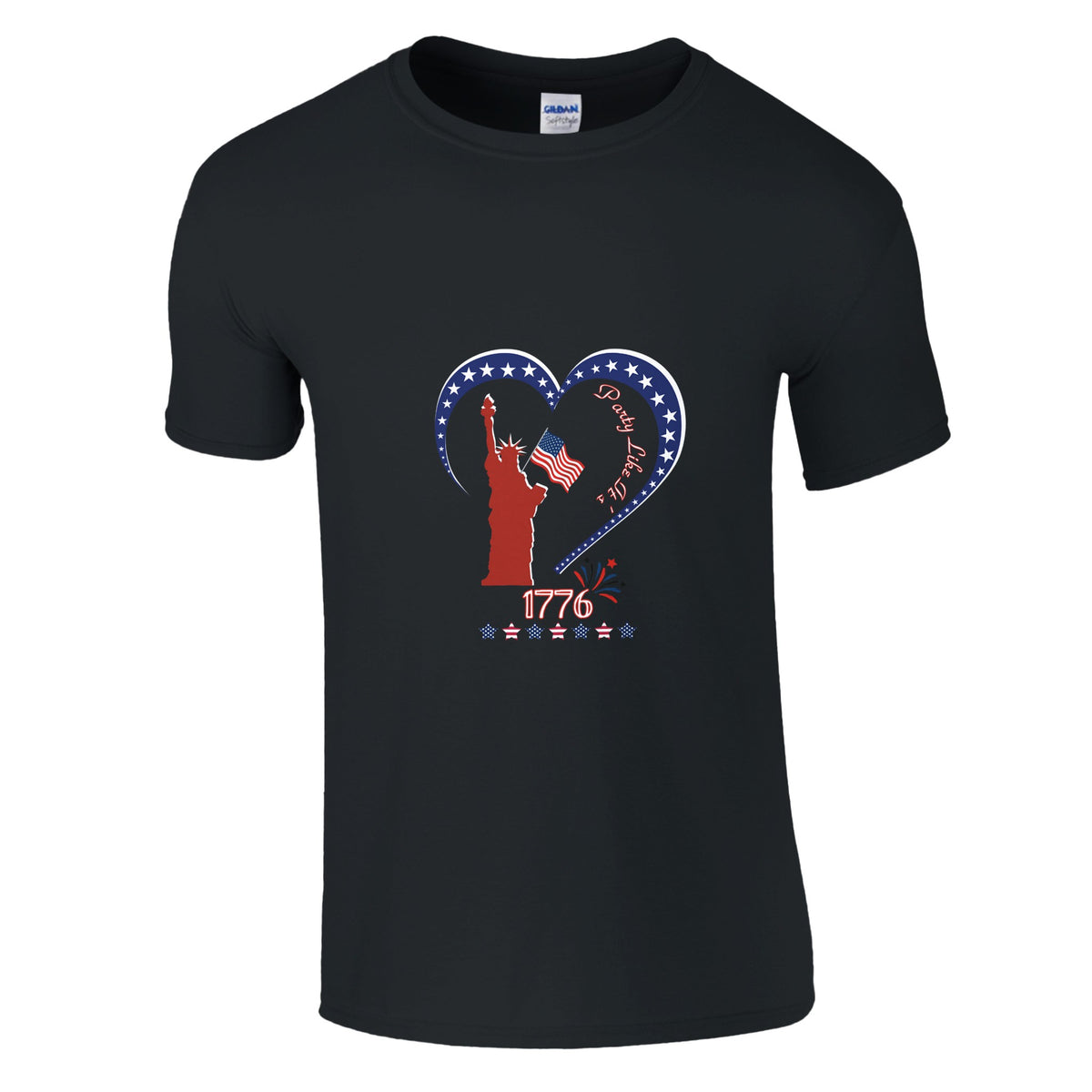 Celebrate Liberty in Style - Black - T-shirts