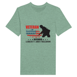 Guardians of Liberty-Veteran Defender Tee - Heather Mint - T-Shirts