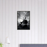 Urban Panda - Cityscape Framed Poster - 40x60 cm 16x24″ - Metal Framed Posters