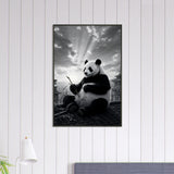 Urban Panda - Cityscape Framed Poster - 60x90 cm 24x36″ - Metal Framed Posters