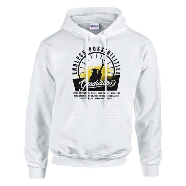 Step Forward - The Graduate’s Bright Tomorrow Hoodie - White - Hoodies