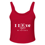 Empathy Elevated - Explore Our Patient Love Series - solid red blend - Tank Tops