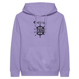 Heroic Tribute - Captain Nurse Vintage Hoodie - Lavender - Pullover Hoodies