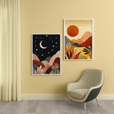 Celestial Dreamscapes Collection - 12x18 - Framed Posters