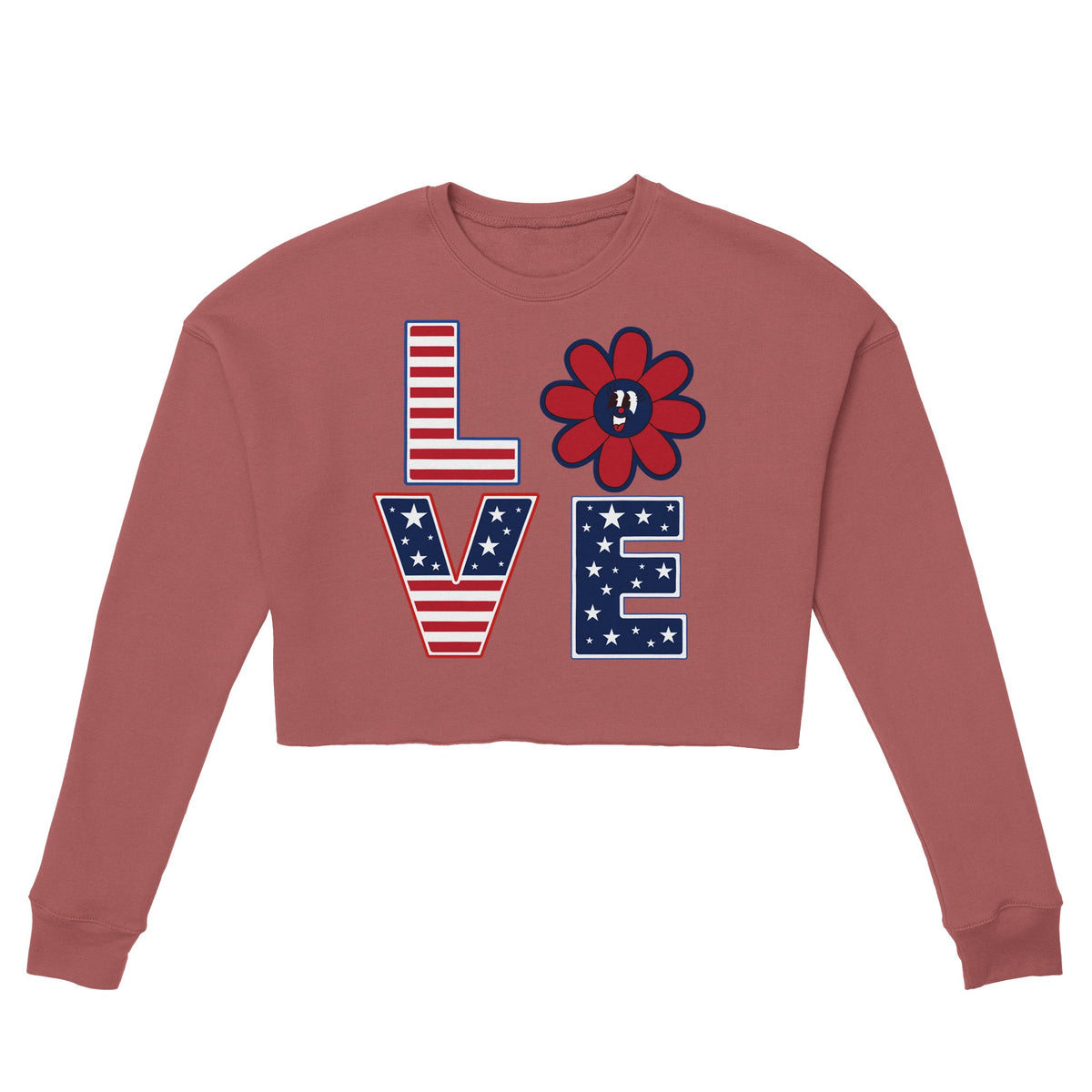 American Love - Stars and Stripes - Mauve - Hoodies