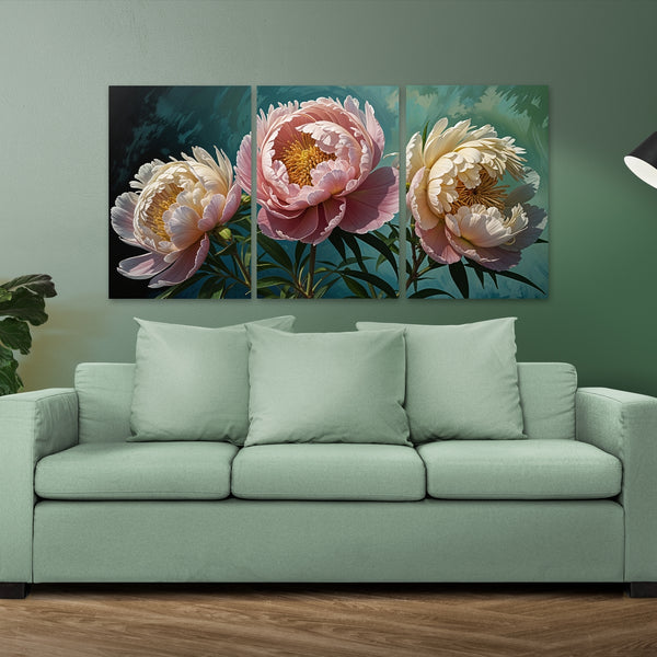 Blossom Triptych Elegance