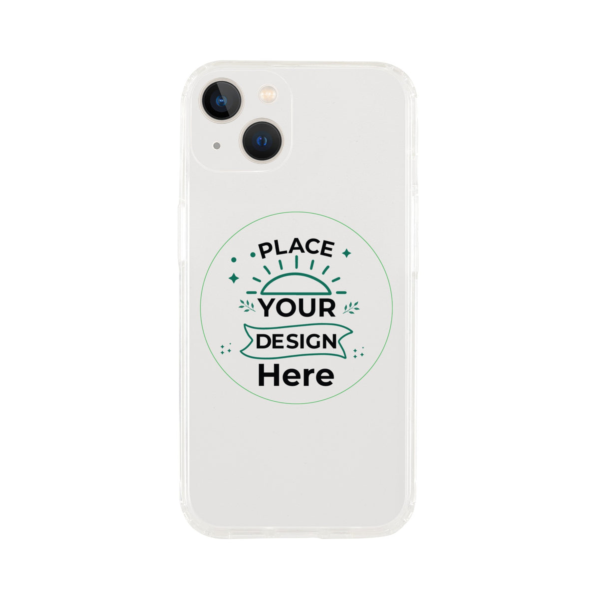 Crystal Clear Defense - The Perfect Customizable Clear iPhone Case - iPhone 13 - Tech Accessories