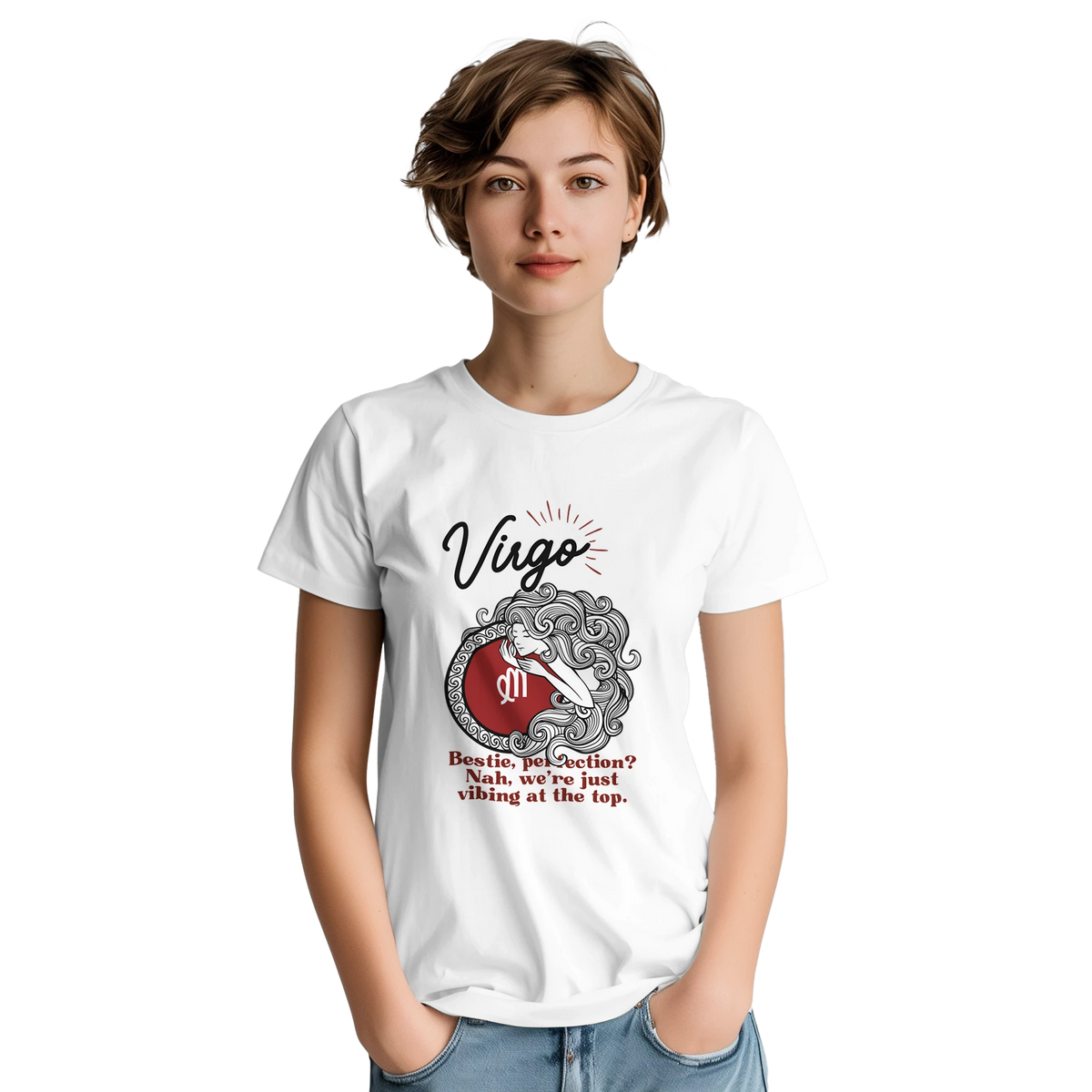 Zodiac Star Signs Tee – A Meaningful Gift for All Signs - Virgo - T-Shirts
