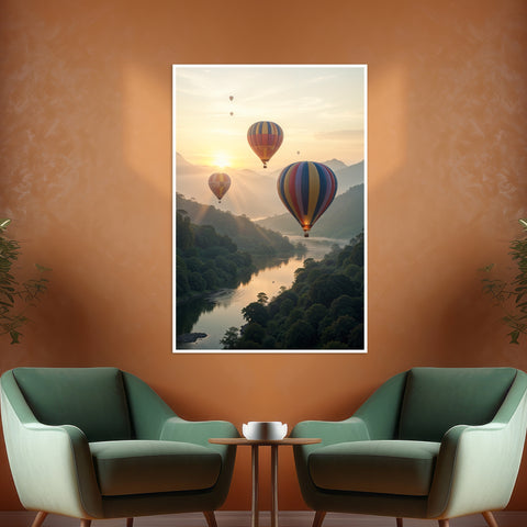 Image of Balloons Over Golden Valleys