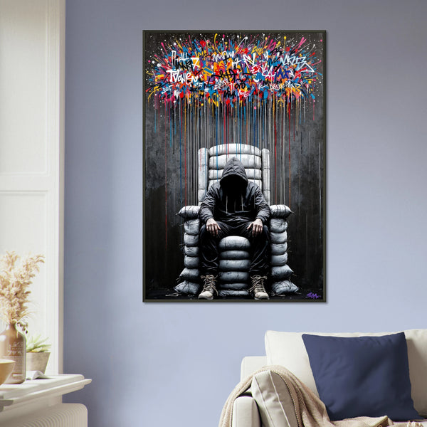 Graffiti Reign – Giftomory Framed Art - Default Title - Metal Framed Posters