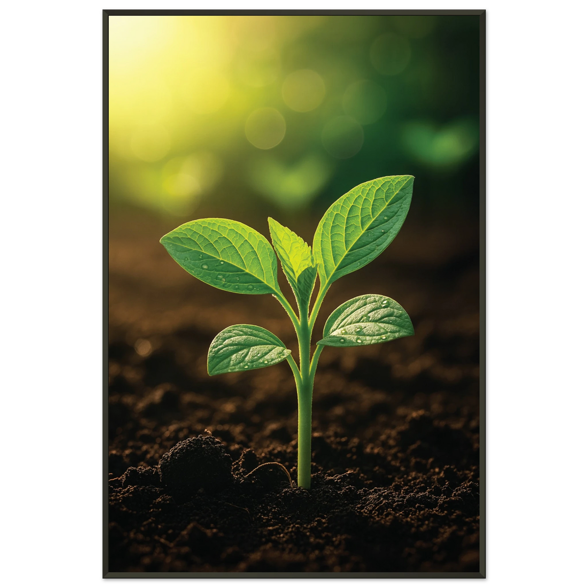 Metal Framed Poster – A Gift of Growth & Renewal - - Metal Framed Posters