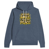 In Your Smile, I Find My Peace – A Gift of Love for Him - Heather Navy - Hoodies