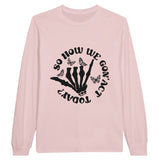 Unfiltered Vibes - Channel Your Feelings in Style - Light Pink - Sweatshirt