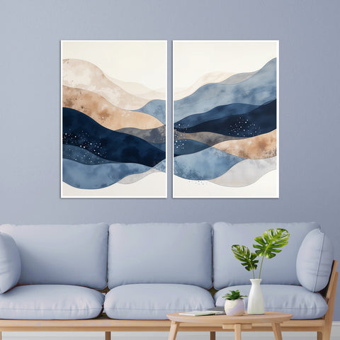 Image of Serene Waves - Abstract Harmony