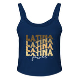 Reclaiming Power - Latina Power Design - solid navy blend - Print Material