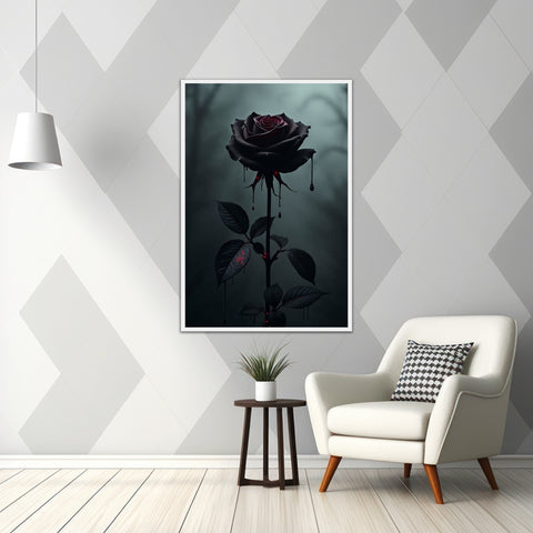 Image of Midnight Rose with Scarlet Drops
