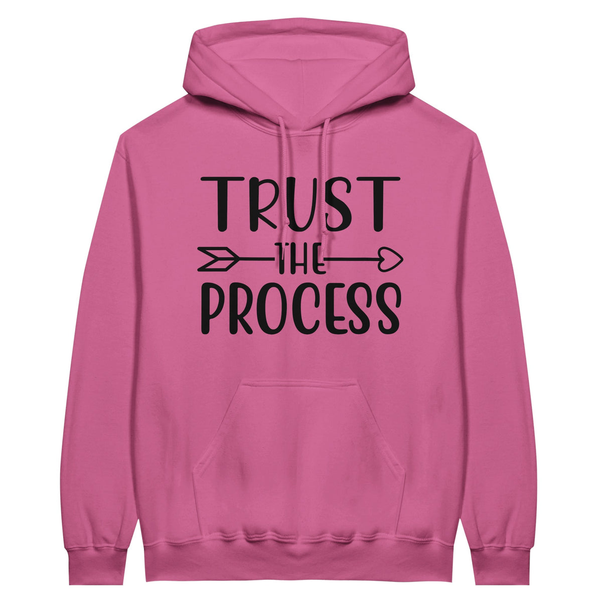 Trust the Process - Classic Unisex Pullover Hoodie - Azalea - Hoodie