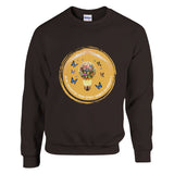 Classic Crewneck Sweatshirt for Daughter’s Love - Dark Chocolate - Sweatshirts