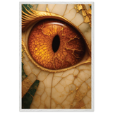 Powerful Vision Wooden Framed Poster – Gift of Art - - Wooden Framed Posters