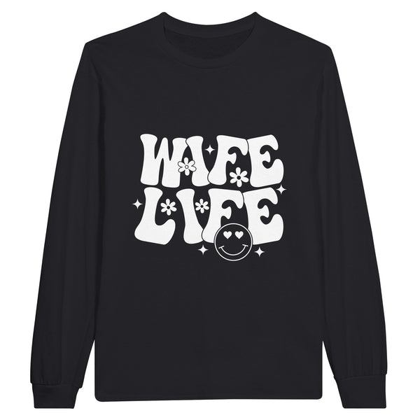 Wife Life Chronicles - Celebrate Love Every Day - Black - Sweatshirt