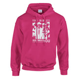 Caps Off to Memories - Graduate's Delight Hoodie - Heliconia - Hoodies