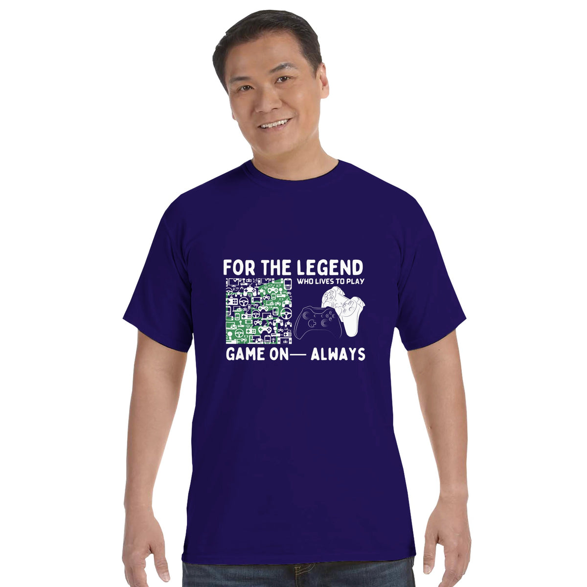 For the Legend Who Lives to Play – A Gamer’s Dream Gift - grape - T-Shirts