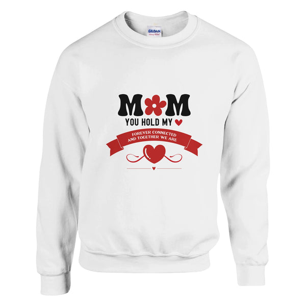 Together Always - Heart & Health Connection Crewneck - White - Sweatshirts