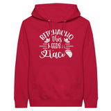 Bitchacho Taco Hoodie - For Those Who Live for Flavorful Moments - Red - Hoodies