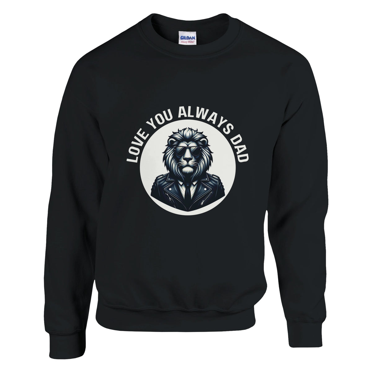 Lionhearted Dad - The Ultimate Tribute Sweatshirt - Black - Sweatshirts