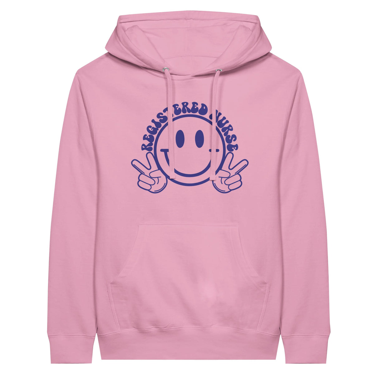 Smile & Care - Embrace Your Nurse Journey with Every Wear - Light Pink - Print Material