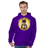 Lantern of Love - A Symbol of Fatherly Guidance - Purple - Hoodies