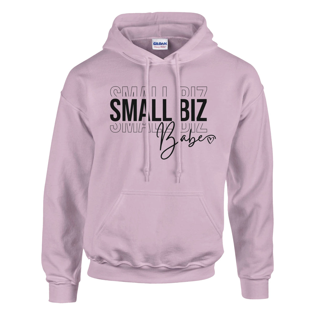 Small Biz Babe - Empowering Style, Empowering Memories - Light Pink - Hoodies