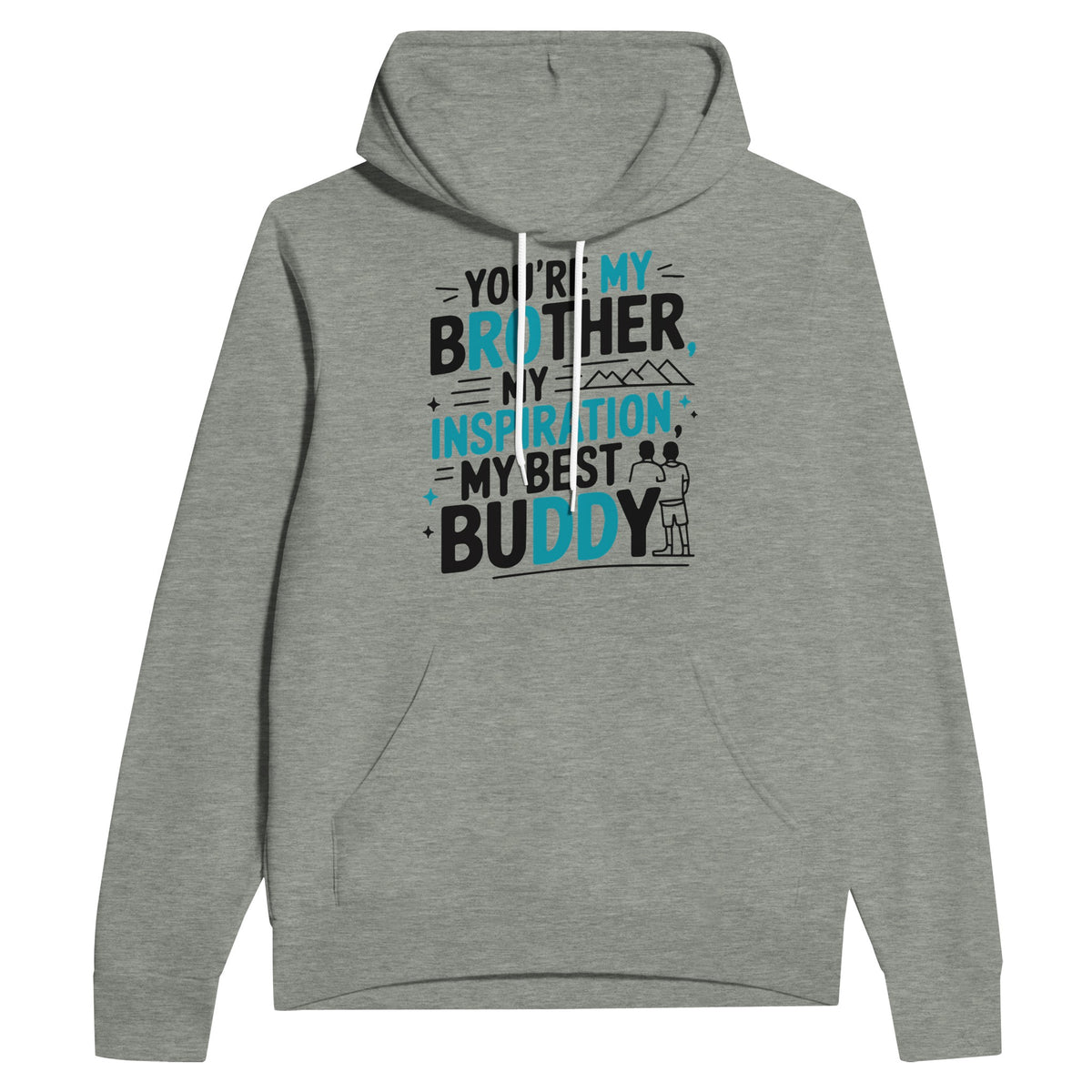 You're My Brother, My Best Buddy – A Bond for Life - Athletic Heather - Hoodies